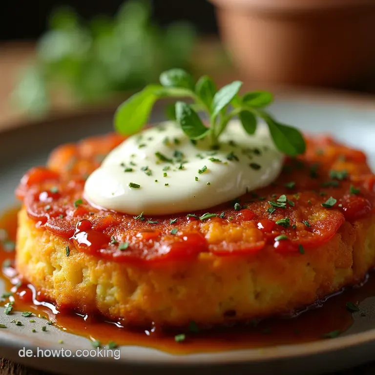 Herzhafte Rote Bete Mit Cremigem Feta Aus Dem Air Fryer presentation