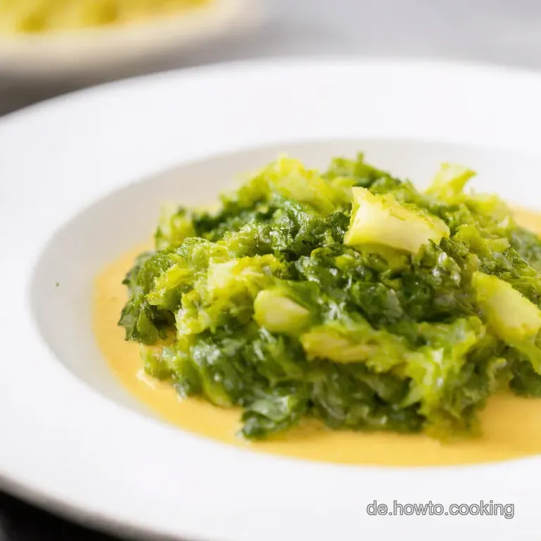 Herzhafte Spitzkohlpfanne mit Hackfleisch und Kümmel