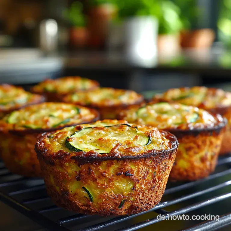 Herzhafte ZucchiniFetaMuffins