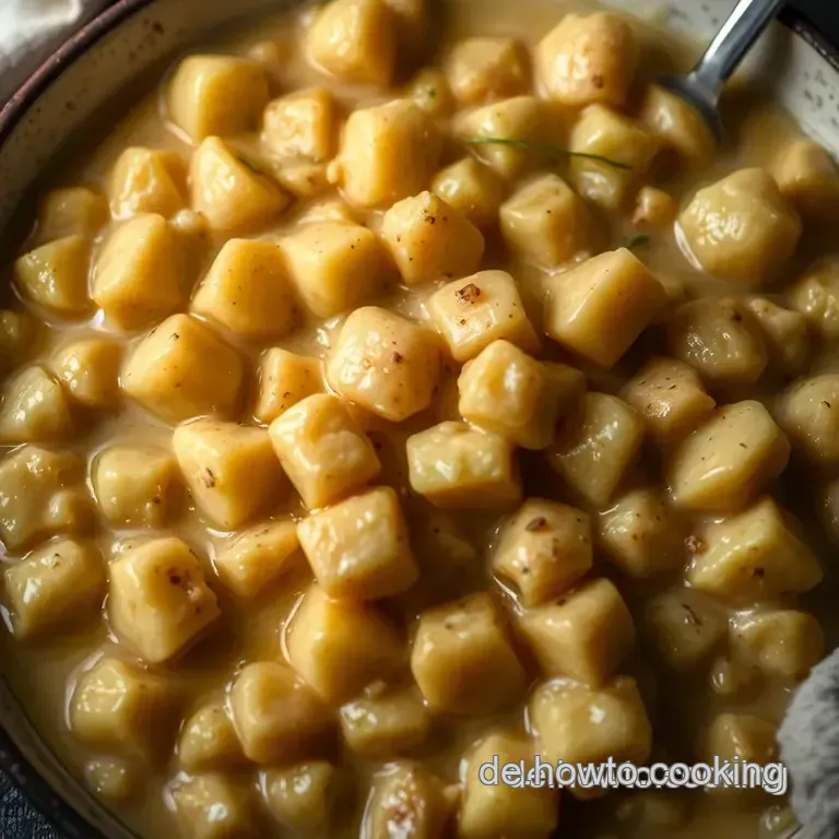 Herzhafter Kartoffel-Pastinaken-Stampf Mit Butter Und Muskat presentation