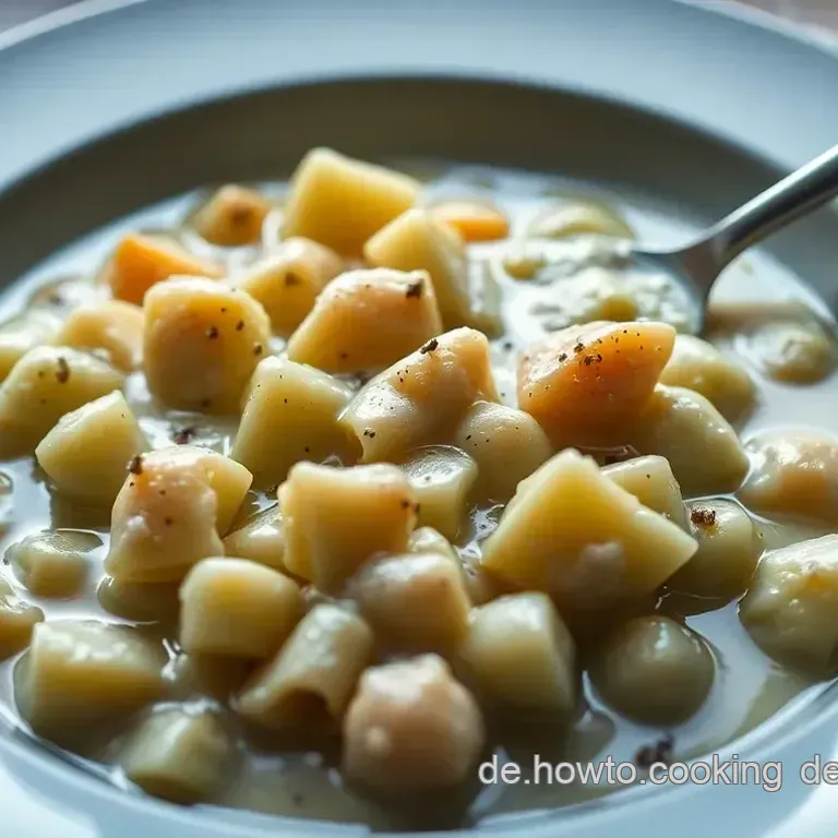 Herzhafter Kartoffel-Pastinaken-Stampf mit Butter und Muskat