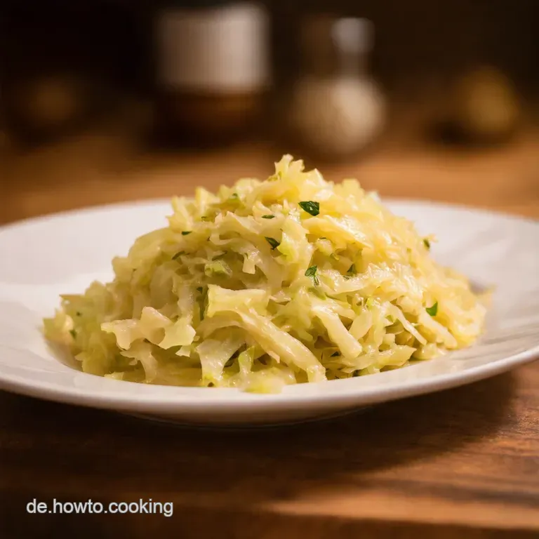 Herzhaftes Sauerkraut Ein deftiger Genuss wie bei Oma presentation