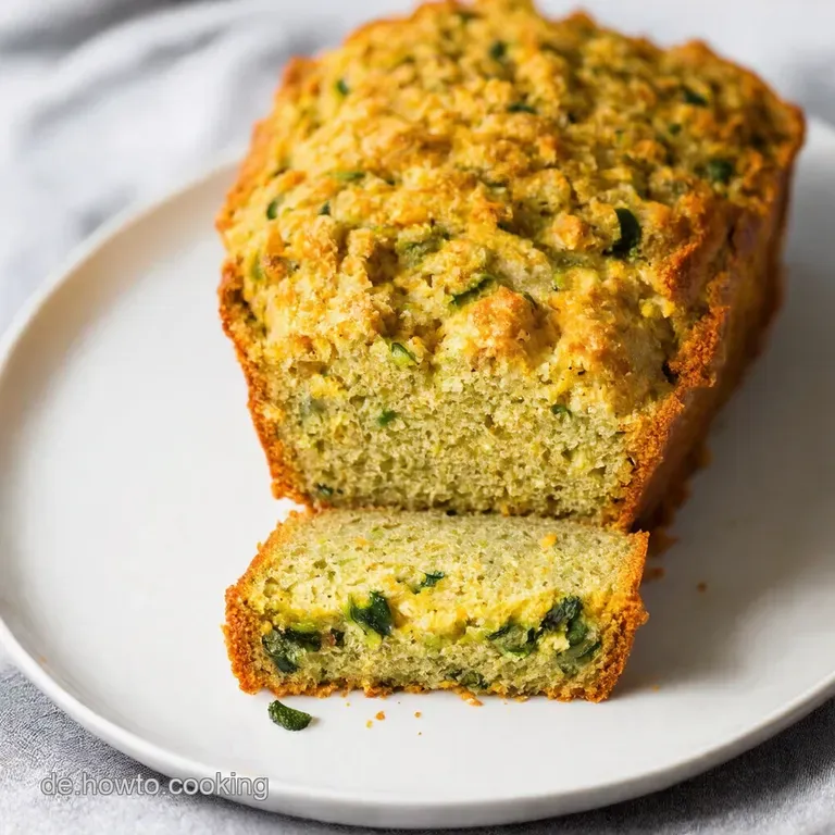 Herzhaftleichtes LowCarb Zucchinibrot Ein Genuss ohne Reue