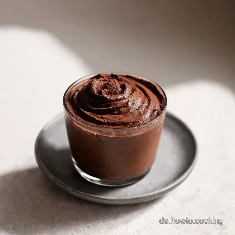 Himmlische Schokoladenmousse Ein Rezept zum Dahinschmelzen