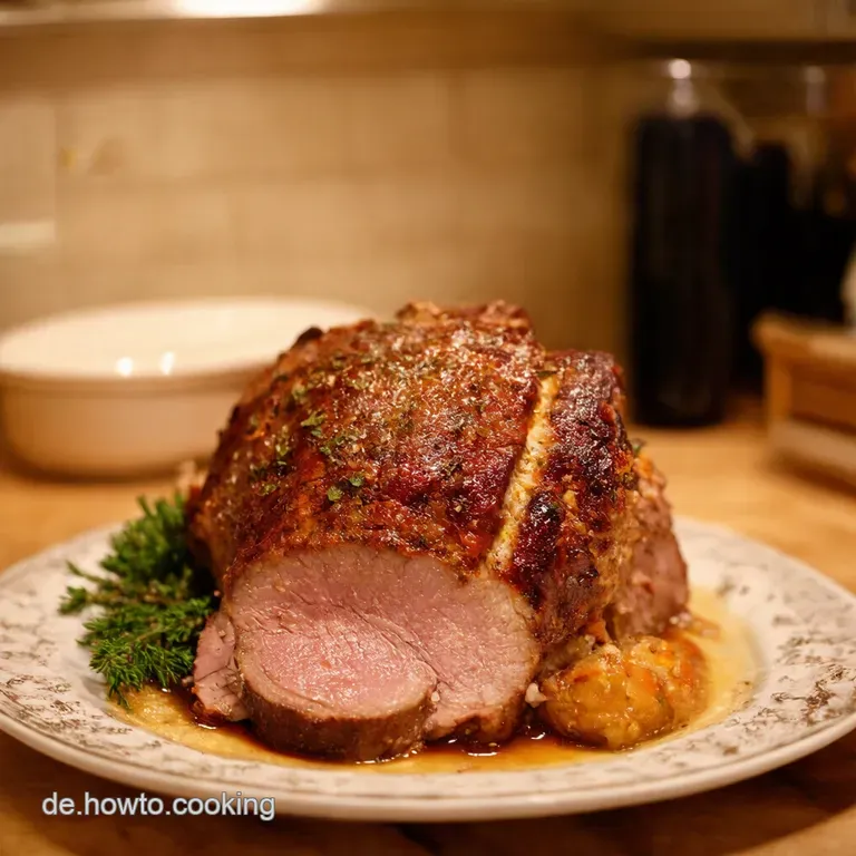 Hirschkeulenbraten Der Sonntagsbraten Mit Waldaroma presentation