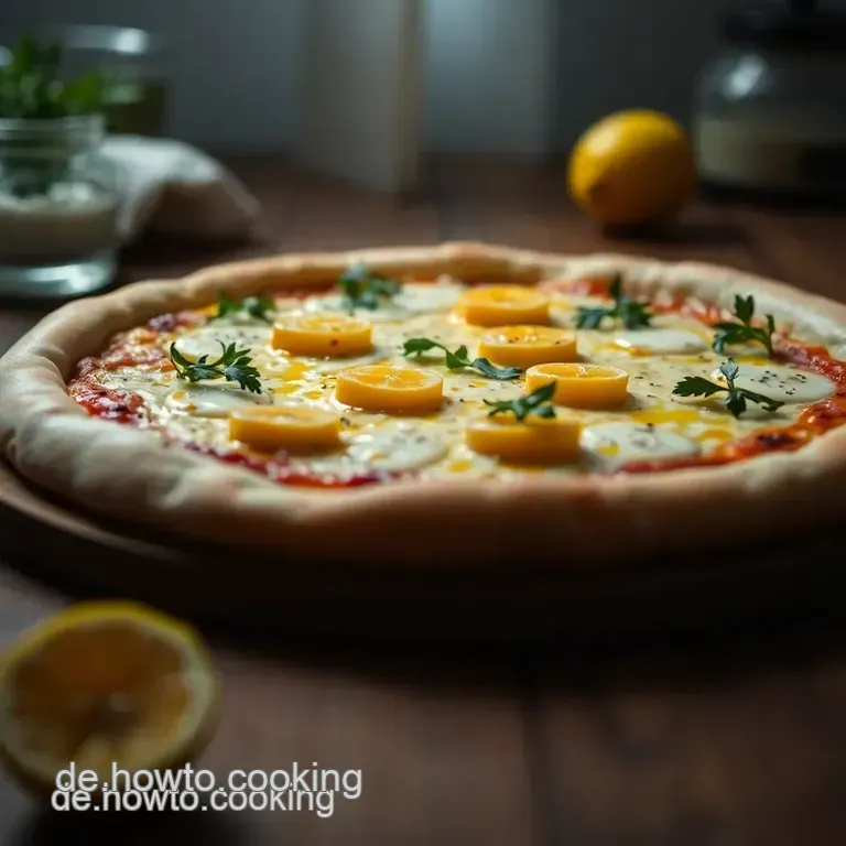 Hollandaise Pizza &ndash; Ein Genuss F&uuml;r Feinschmecker presentation