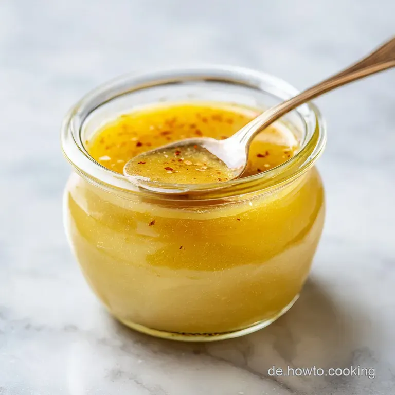 Honig Senf Dressing: Samtig und Ausgewogen