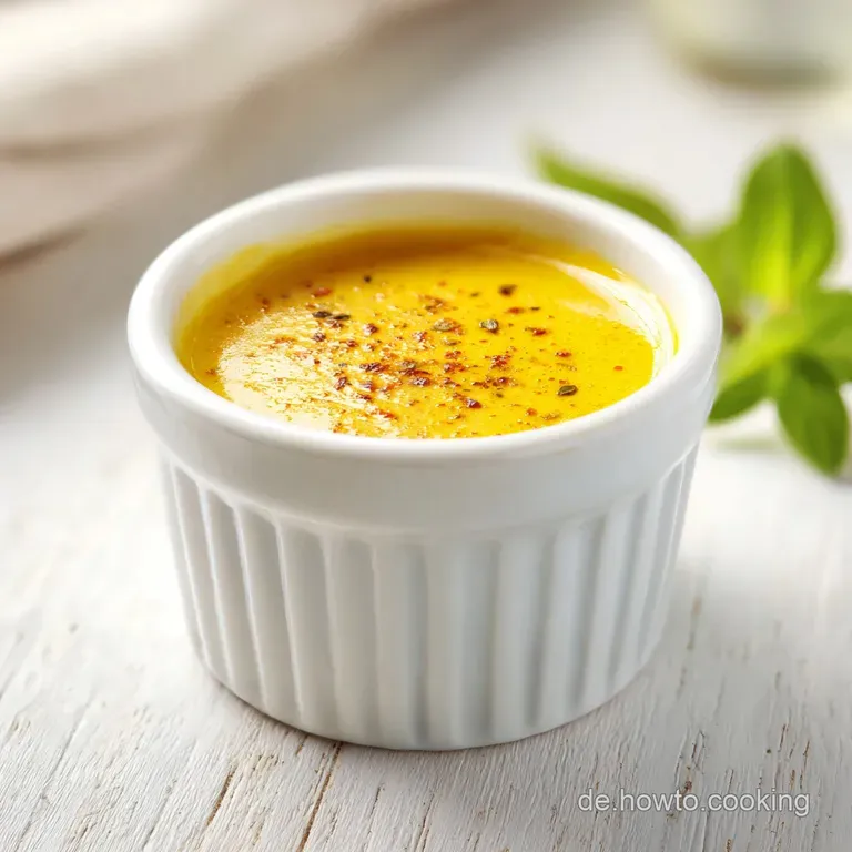 Creamy golden dressing drizzled elegantly over a vibrant mix of crisp green lettuce and sliced red radishes.