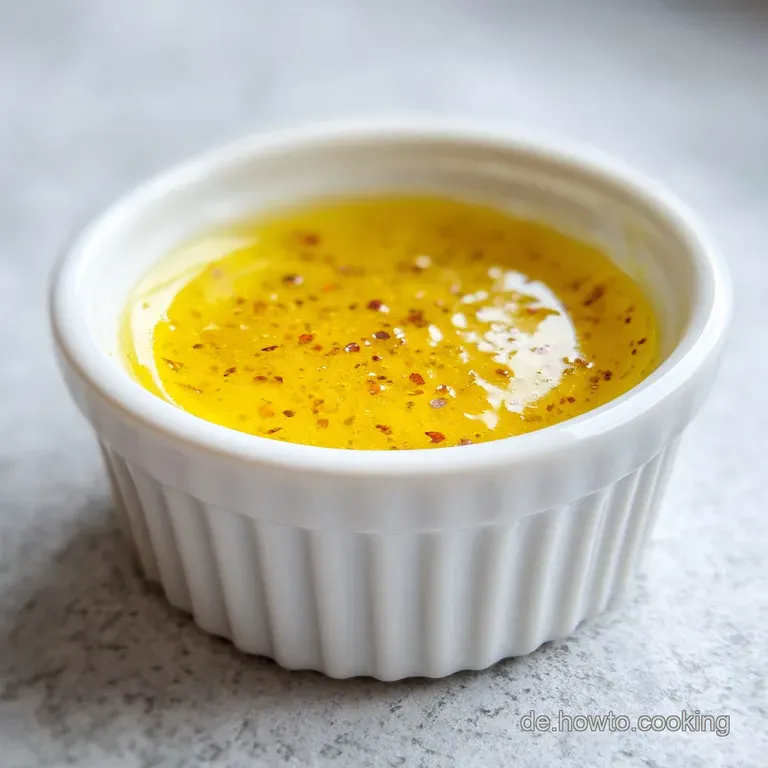 Honig Salatdressing: Samtig und Zuckerreduziert