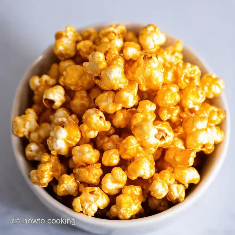 KaramellPopcornTraum Knusprig Süß