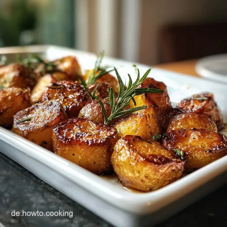 Rezept mit Kartoffeln und Rosmarin: Rosmarinkartoffeln