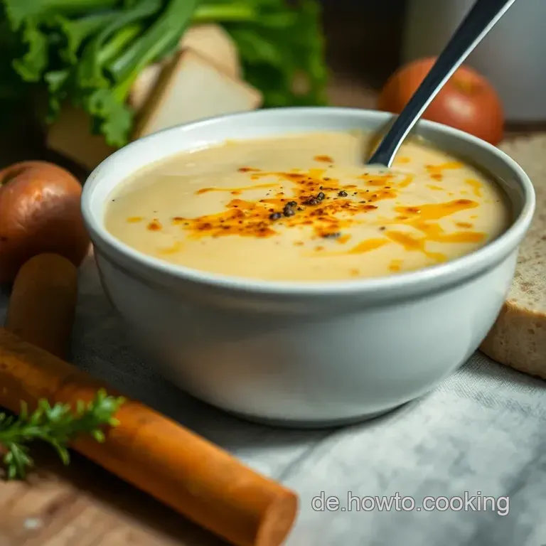 K&auml;sesuppe Nach Art Des Hauses presentation