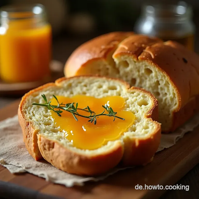 Omas Beste Luftiges Kastenwei&szlig;brot Der Klassiker F&uuml;r Butter Und Marmelade presentation