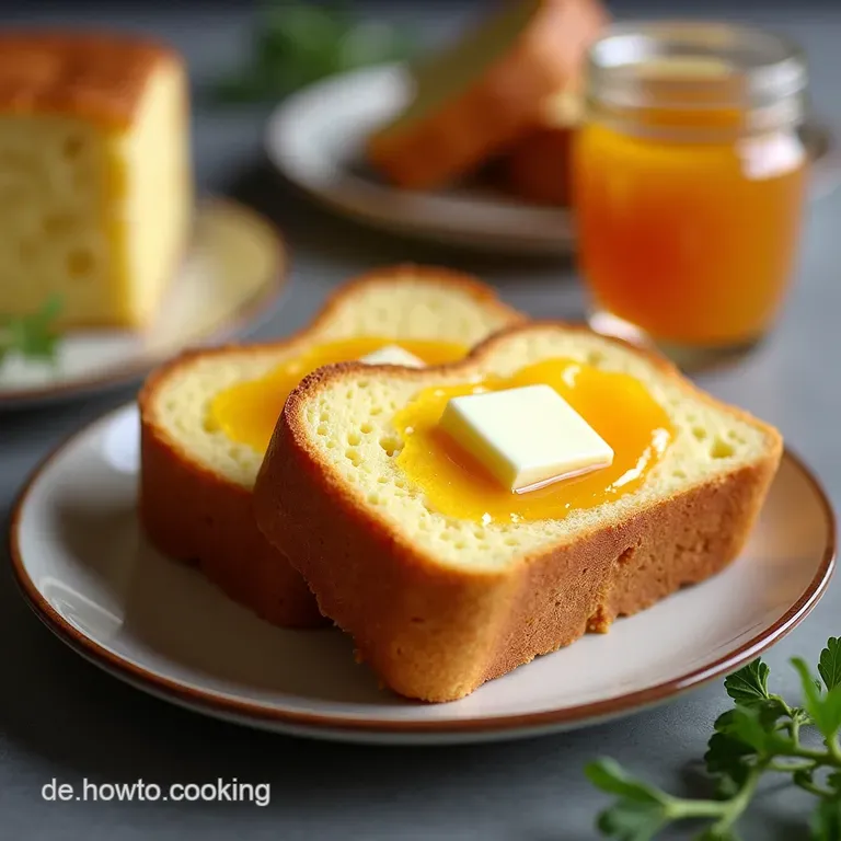Omas Beste Luftiges Kastenwei&szlig;brot Der Klassiker f&uuml;r Butter und Marmelade