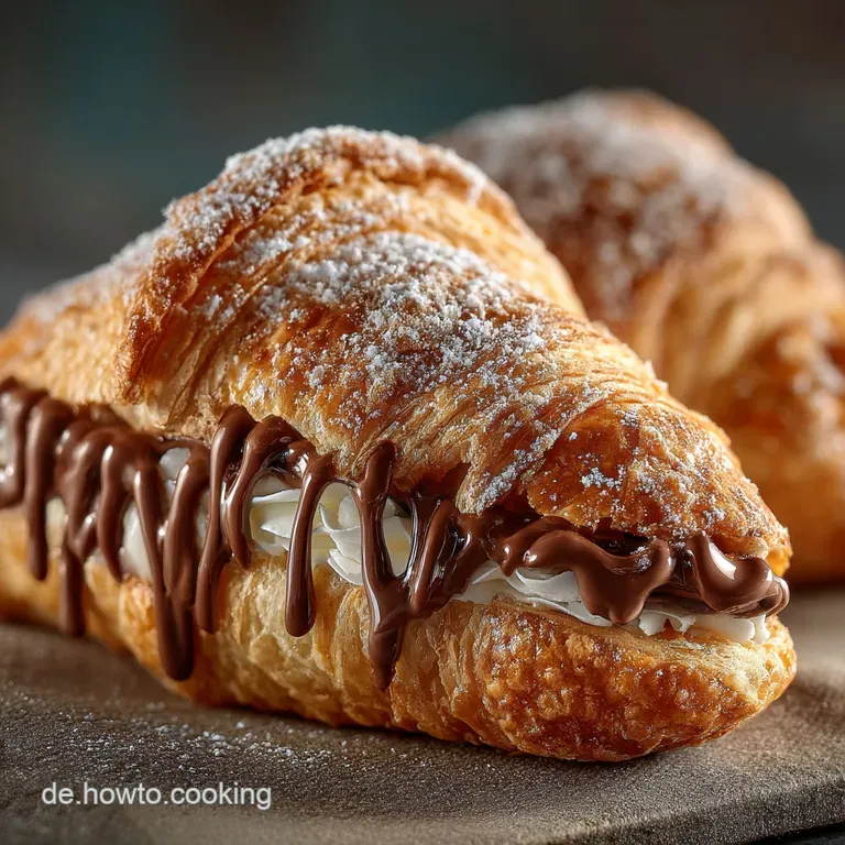 Goldene Knusprigkeit Selbstgemachte Kinder Riegel Croissants Der S&uuml;&szlig;e Traum Aus Der Backstube presentation