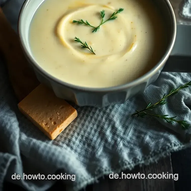 Klassische Bechamelsauce – Der cremige Alleskönner der Küche presentation