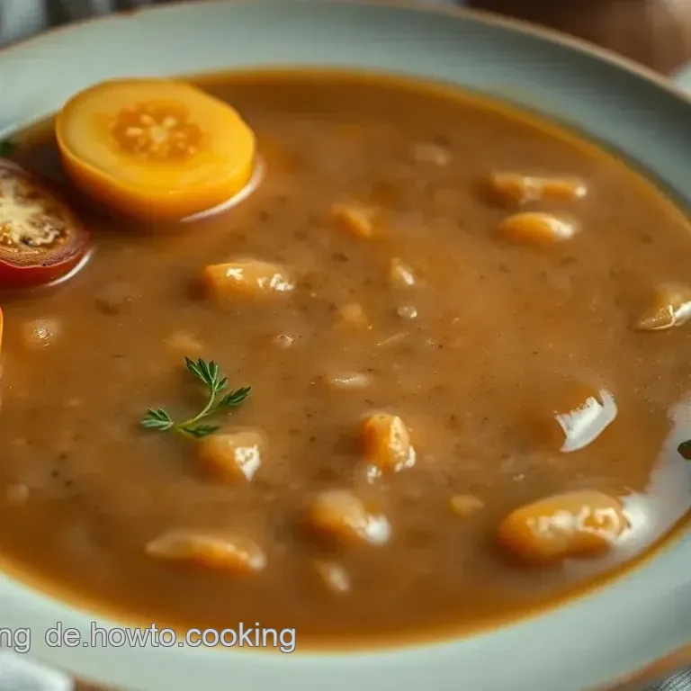 Klassische Braune So&szlig;e &ndash; Der Herzschlag der deutschen K&uuml;che