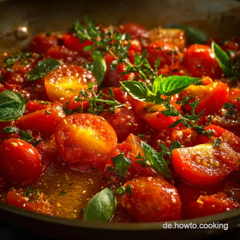 Italienische Tomatenso&szlig;e Sugo Al Pomodoro Classico Das Basisrezept presentation