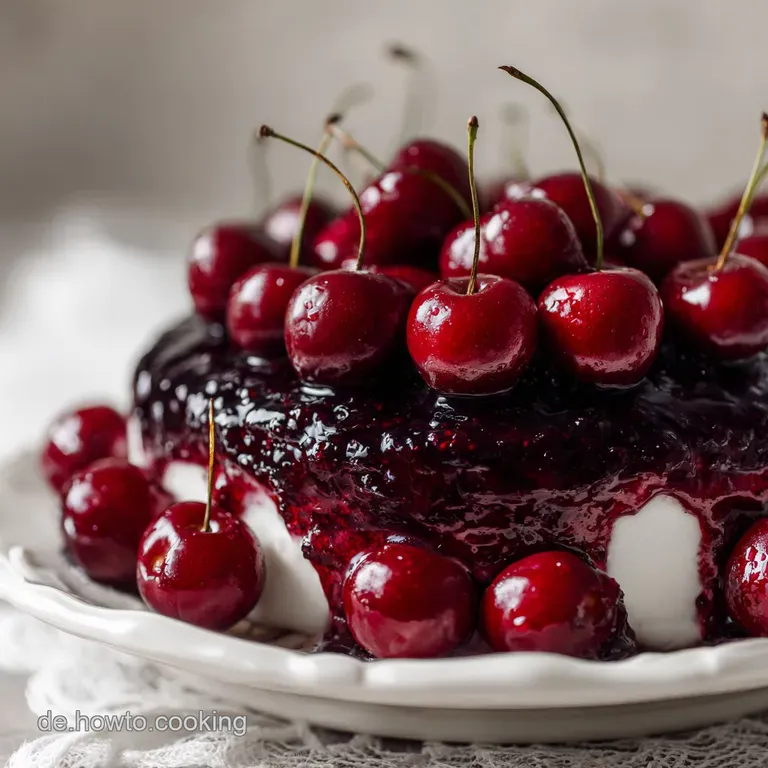 Klassische Schwarzw&auml;lder Kirschtorte Originalrezept