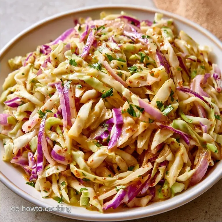 Klassischer Krautsalat mit Apfelessig