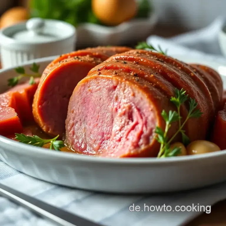 Klassischer Leberk&auml;se Aus Dem Ofen: Deftiger Genuss F&uuml;r Alle presentation