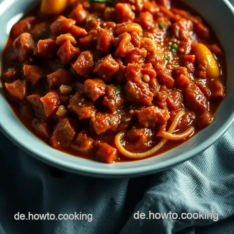 Klassisches Sugo Bolognese – Ein Stück Italien auf deinem Teller presentation