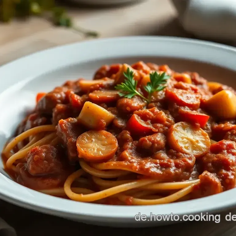Klassisches Sugo Bolognese – Ein Stück Italien für dein Zuhause
