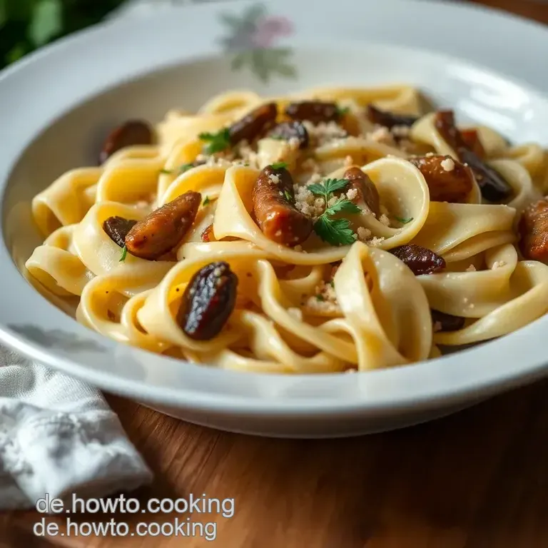 Knusprig Gebratene Nudeln Mit Zarter Entenbrust Und Asiatischer W&uuml;rze presentation