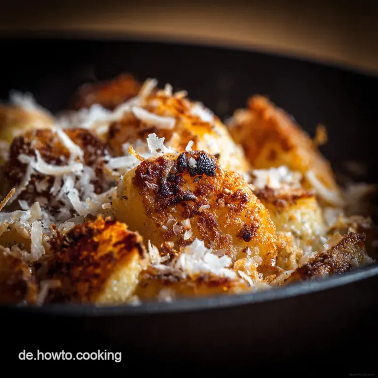 Parmesankartoffeln: Au&szlig;en knusprig innen cremig das Profi-Rezept