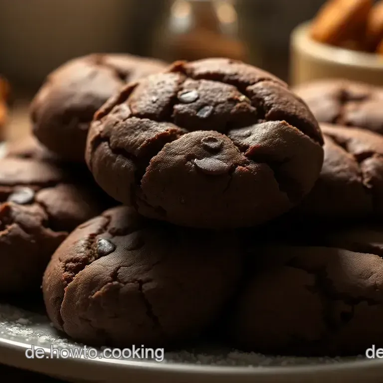 Schoko-Cookie Glück: Einfaches Rezept für Kekse mit Schokolade!