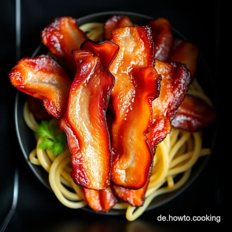 Knuspriger Mikrowellen-Bacon: Schnell Einfach Lecker! presentation