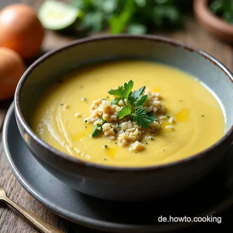 KohlrabiCremeSuppe Low Carb Genuss wie bei Mutti