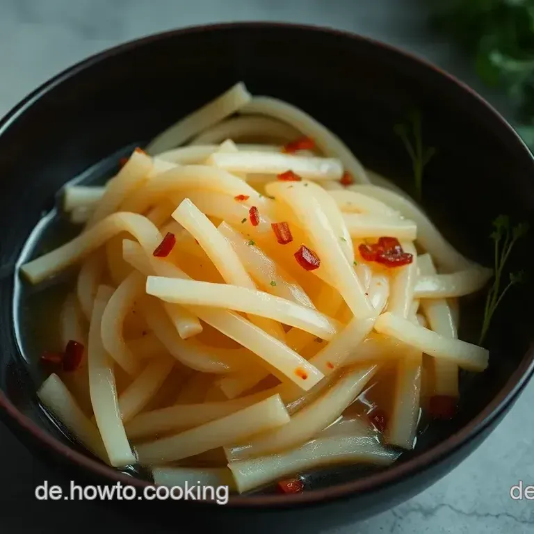 Koreanischer Eingelegter Rettich – Danmuji