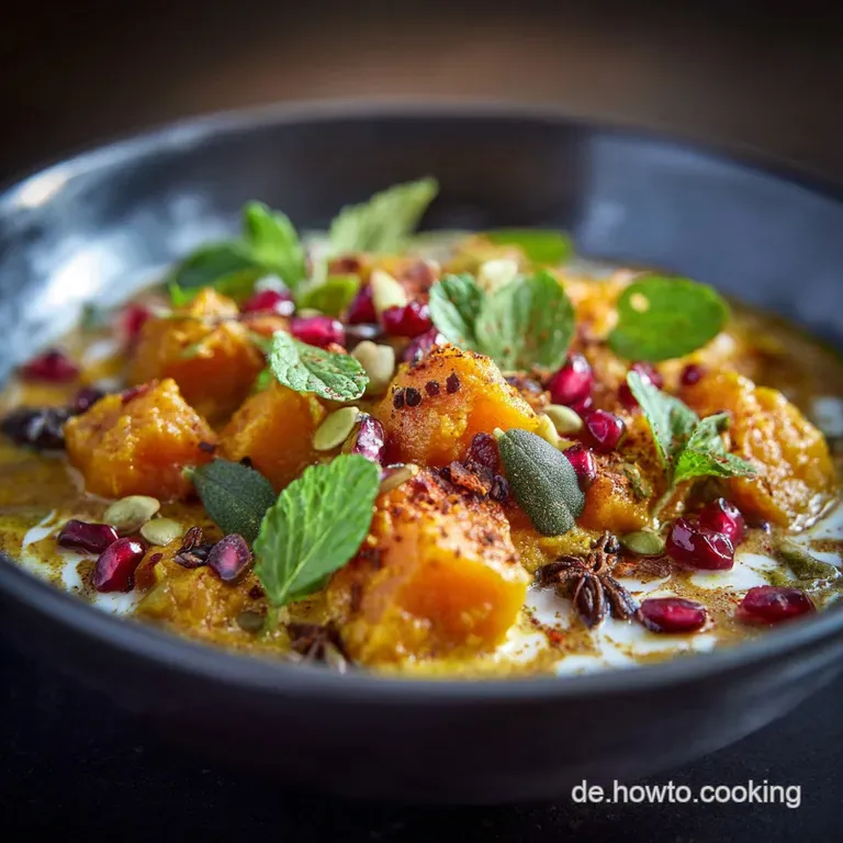 K&uuml;rbis Curry Das cremige Herbstwunder mit Kokosmilch und IngwerKick