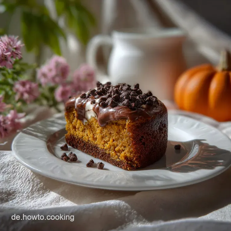 KuerbisSchokoKuchen Marmorkuchen Schokoladenkuchen Rezept Krbiskuchen rezepte