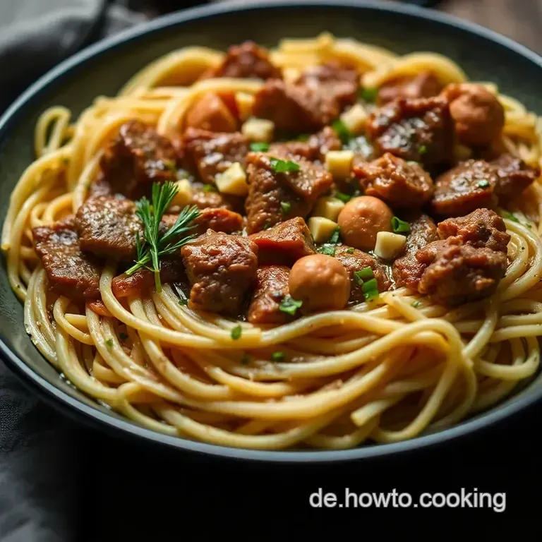 Leckere Hackfleisch-Bl&auml;tterteig-Schnecken Mit Kr&auml;utern presentation