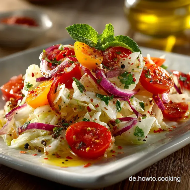 Der Fr&uuml;hlingsbote Authentischer Griechischer Krautsalat Lachanosalata