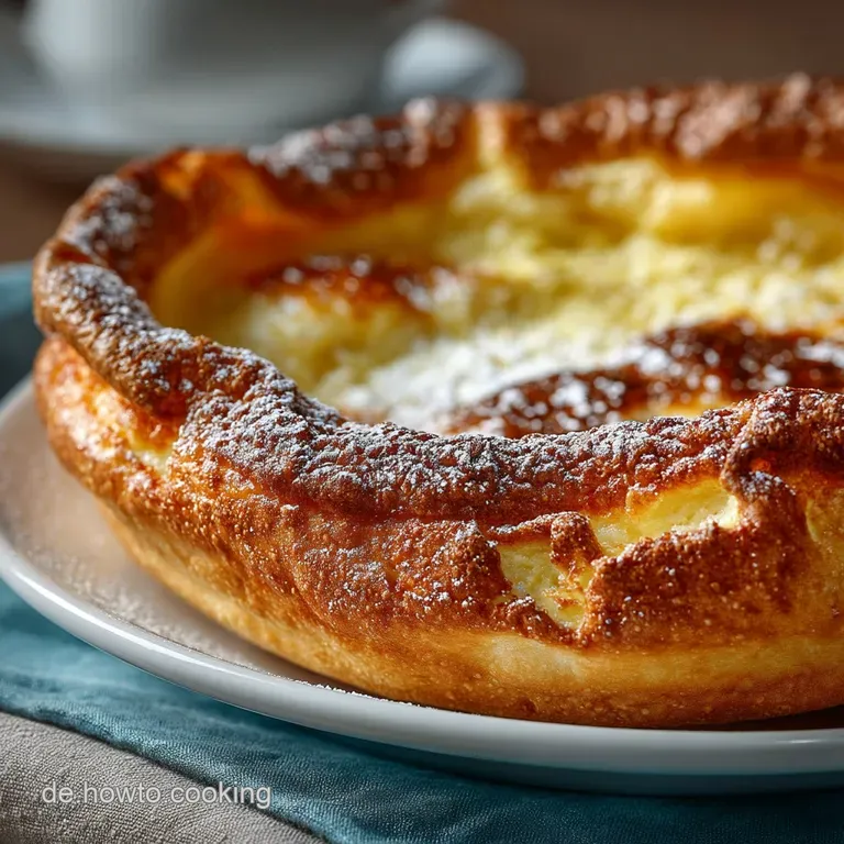 Der luftige Riese Klassischer Ofenpfannkuchen Dutch Baby Style