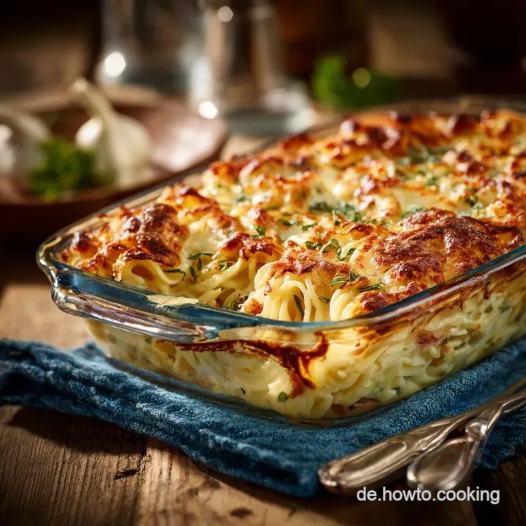 Makkaroni Auflauf Mit K&auml;se Und Schinken: Der Cremigste Klassiker! presentation