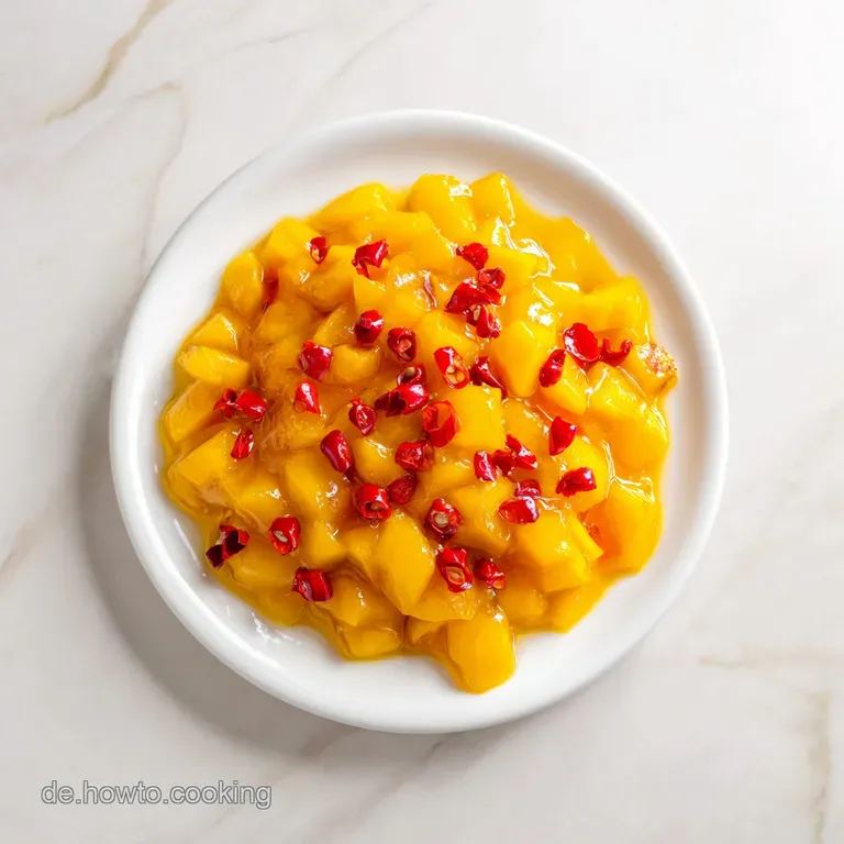 Ultimative Mango-Chili-Sauce: S&uuml;&szlig; und Scharf