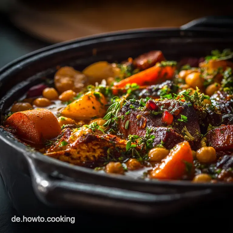 Marokkanischer Lammeintopf: Das Ultimative Soul Food Rezept Mit Datteln presentation