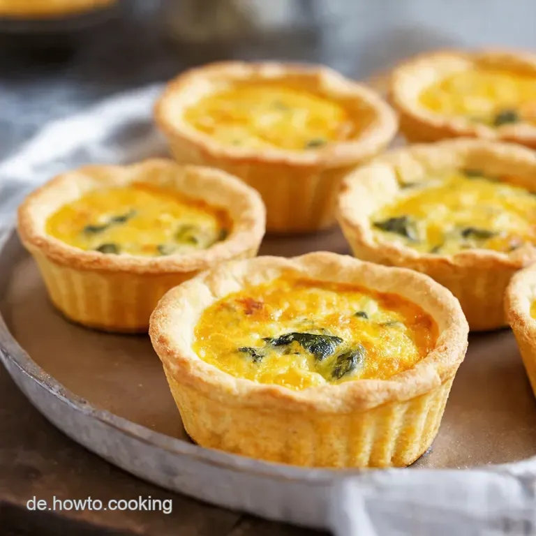 Mini Quiche Lorraine Bites Perfekt F&uuml;r Das Familienpicknick presentation
