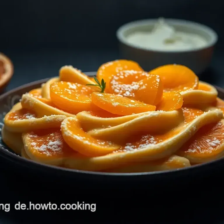 Saftige Mohnrosen gefüllt mit Orangenmarmelade – Ein Fest für die Sinne!