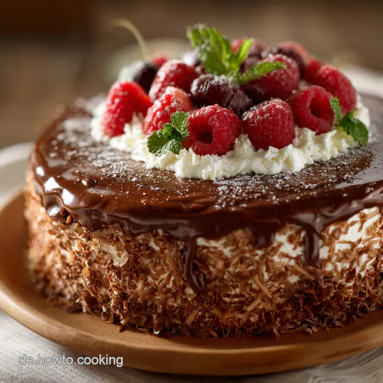 Mon Ch&eacute;ri Torte Das cremige NoBake Rezept f&uuml;r SchokoladenFans