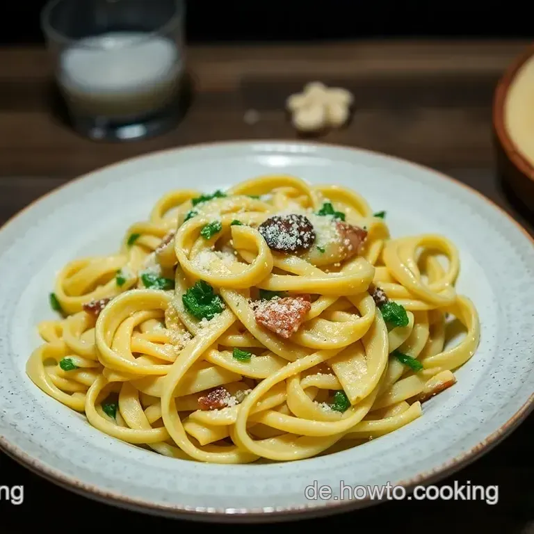 Nudeln mit cremiger Brokkoli-Soße: Ein grünes Vergnügen auf dem Teller