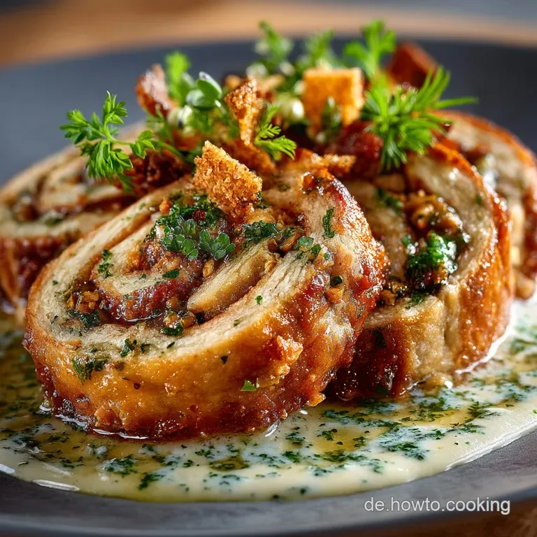Die Bayerische Rolle W&uuml;rzige Obatzdaschnecken Mit Knusperspeck presentation