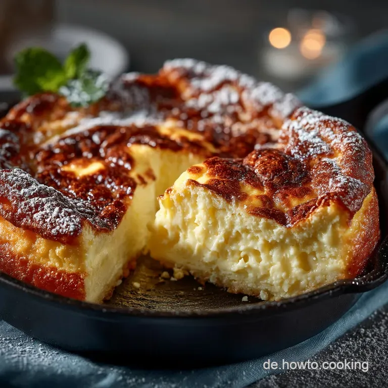 Der Kaiserliche Ofenpfannkuchen Flaumiger Traum Aus Der Gusseisenpfanne presentation