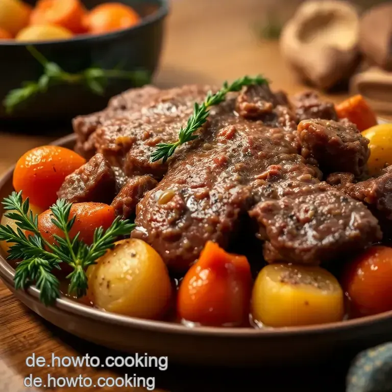 Oma s Sonntagsbraten 2.0: Sauerbraten Easy-Bake Style! presentation