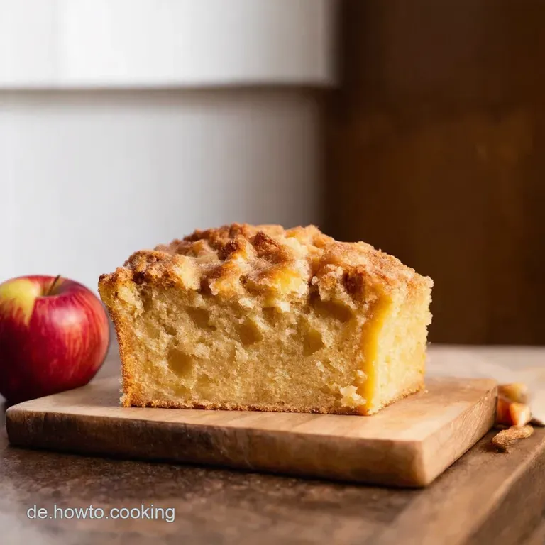 Omas Apfelstreuselkuchen presentation