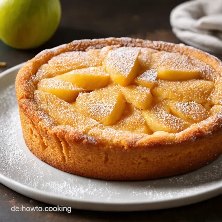 Omas ApfelZimt Pfannkuchen Ein St&uuml;ck Sonntag auf dem Teller